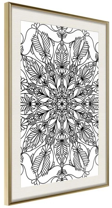 Poster Colour Your Own Mandala I