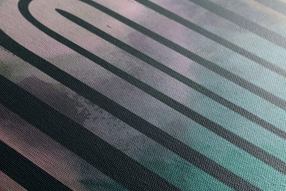 Stampa su tela – Street art arcobaleno Mid-Century