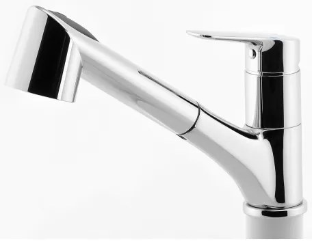 Novaservis - Rubinetto cucina METALIA con doccetta estraibile, cromo lucido