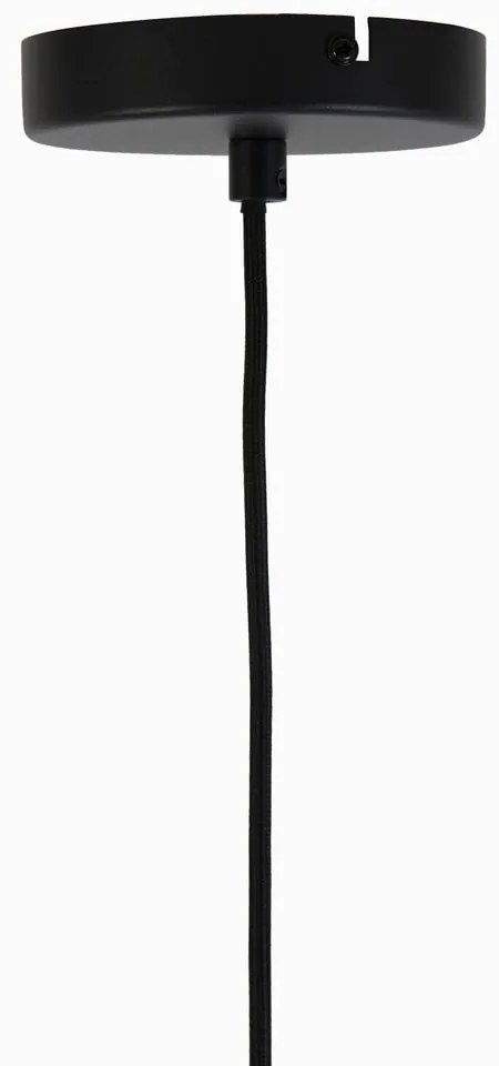 Lampada da soffitto grigia con paralume in vetro ø 21 cm Lekar - Light &amp; Living