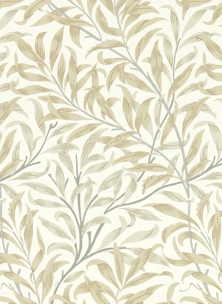 Clarke & Clarke Carta da parati Willow Boughs - Linen