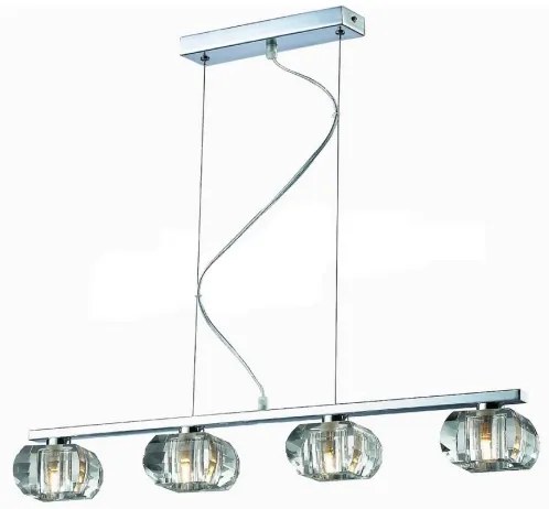 Azzardo - Vetro di ricambio per lampadario RUBIC