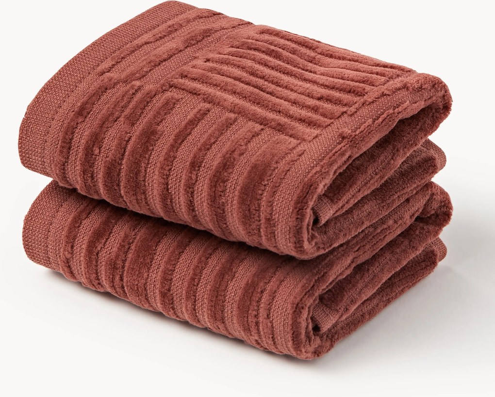 Asciugamano in velluto Petra, varie misure