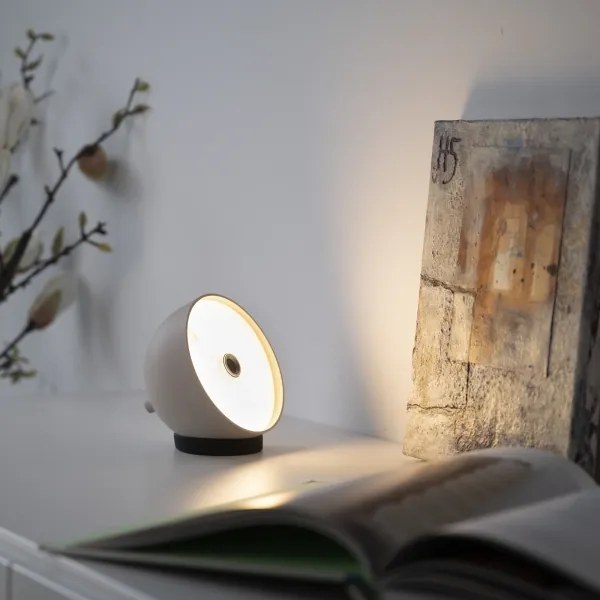 Schöner Wohnen 19244-39 - Lampada da tavolo LED dimmerabile BELLIS LED/2,5W/5V IP54 grigia