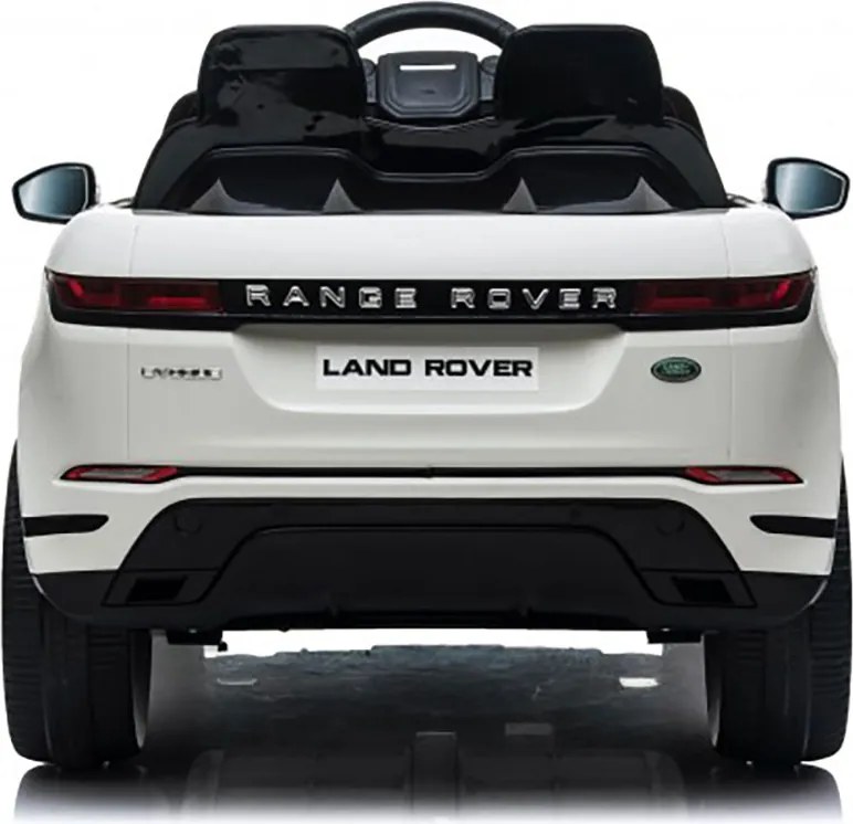 Macchina Elettrica per Bambini Licenza Land Rover Evoque 12V con Telecomando Bianco...