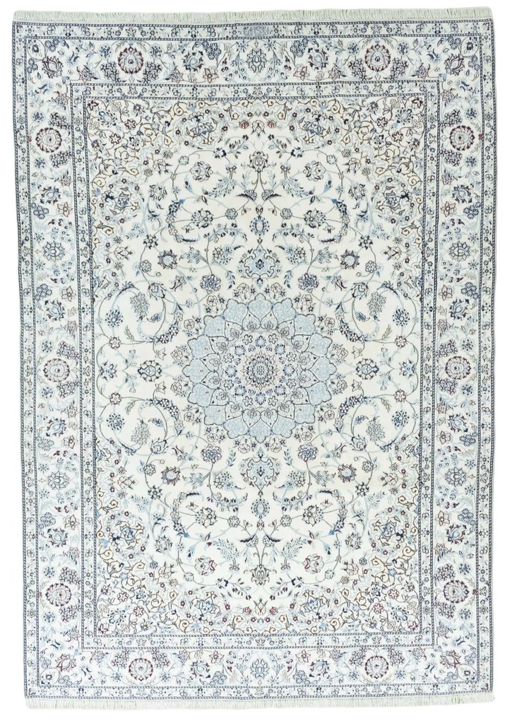 Nain Tappeto persiano 240 x 340 Beige (Iran) Annodato A Mano