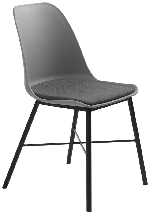 Sedia da pranzo grigia Whistler - Unique Furniture