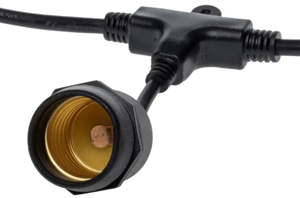 da esterno catena decorativa GHIRLANDA 10xE27/15W/230V 10m IP44