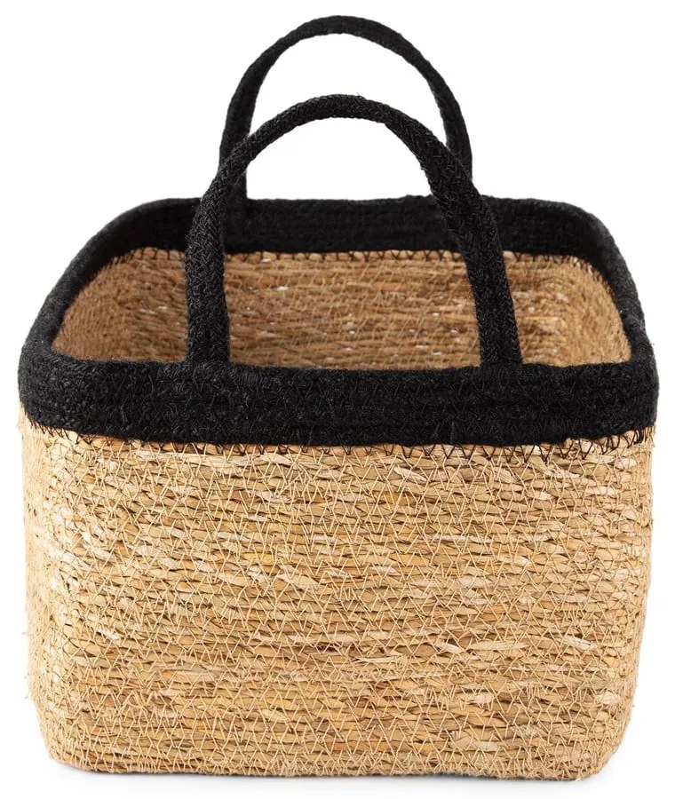 Cestino in seagrass Naturale, 34 x 23 cm - Compactor