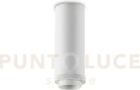 Mix-up faretto in metallo 1 luce attacco e27 bianco paralumi acquis...