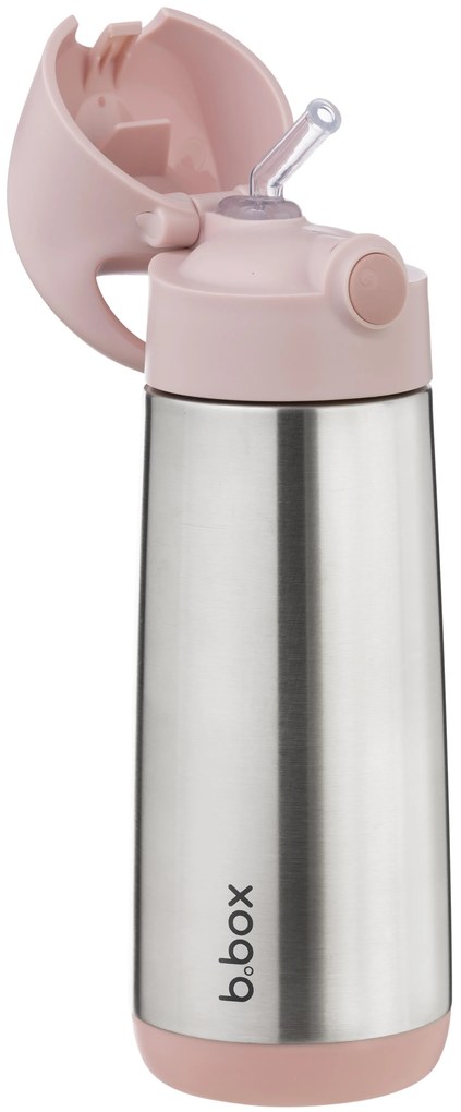 Bottiglia termica con cannuccia 500 ml – blush crush