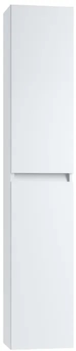 Colonna per mobile bagno Kora 2 ante P 27 x L 30 x H 160 cm laccato opaco bianco