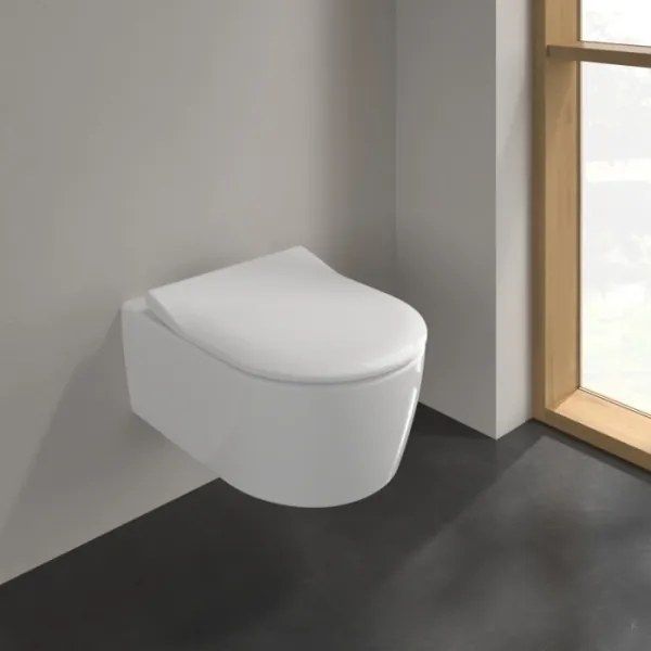 Villeroy & Boch 9M87S101 - Sedile WC SoftClose AVENTO bianco