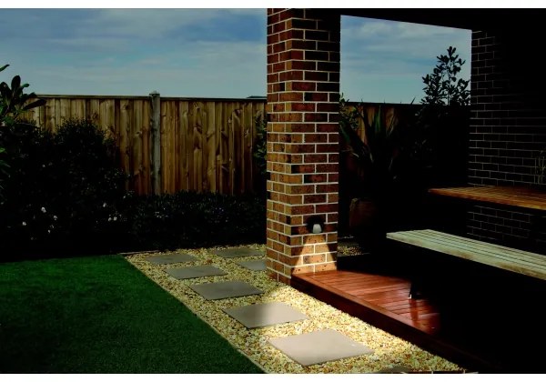 Zambelis E183 - Illuminazione scale LED da esterno LED/3W/230V IP54 antracite