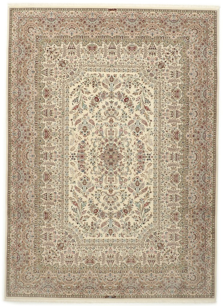 Isfahan Tappeto 250x340 (Iran) Annodato A Mano