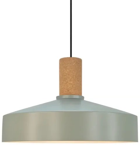 Nordlux - Lampadario a sospensione con filo ELVAS 1xE27/60W/230V diametro 37,5 cm verde
