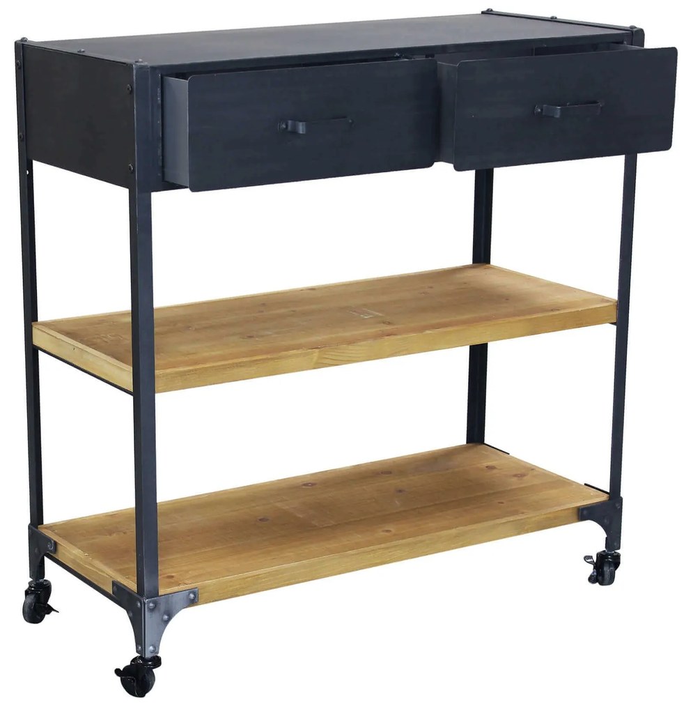 BALI - scaffale con ruote