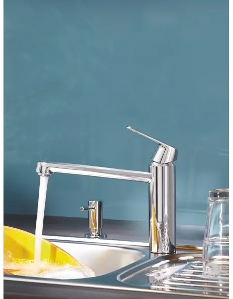 GROHE 30193000 - Miscelatore da cucina EUROSMART COSMOPOLITAN cromo lucido