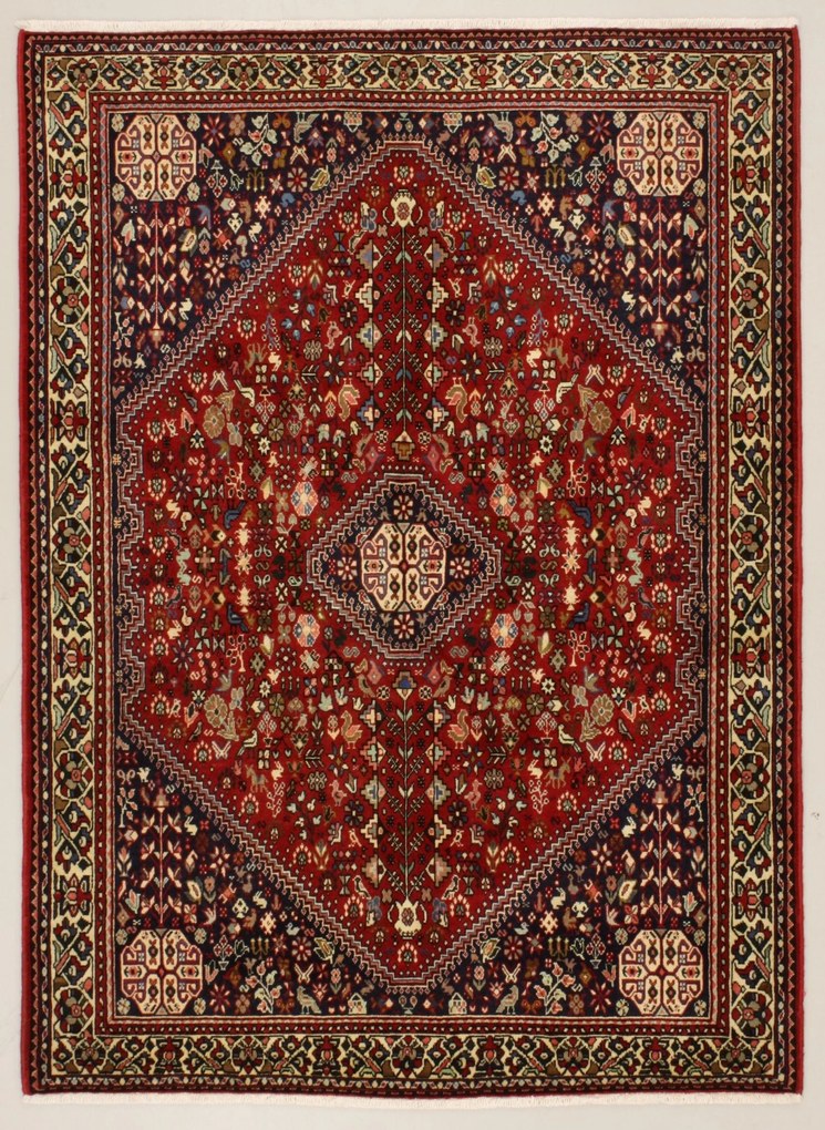 Abadeh Tappeto 210x150 (Iran) Annodato A Mano