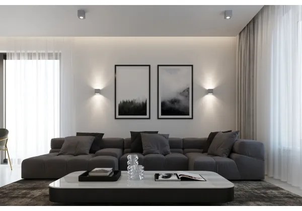 Brilagi - Applique a LED MURO 1xG9/3,5W/230V calcestruzzo