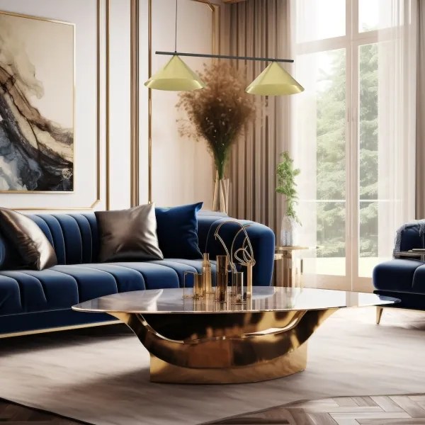 Lampadario a cavo CAPITAL 2xGX53/15W/230V oro