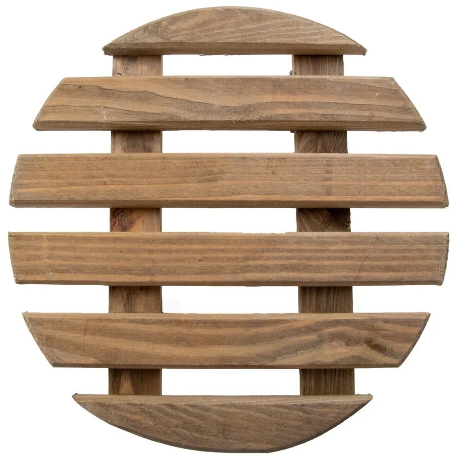 Supporto rotante per vaso in legno ø 29 cm (altezza totale 8 cm) Indoor – Esschert Design