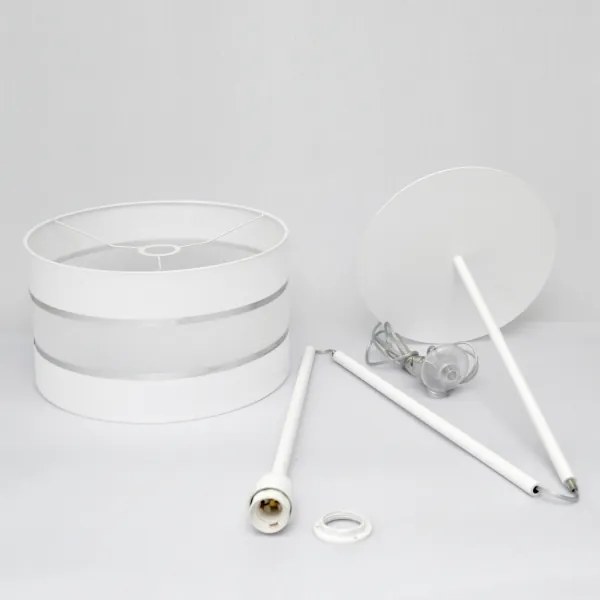 LED Lampada da terra HELEN 1xE27/15W/230V bianca