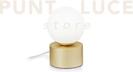 Perlage lampada da tavolo 1 luce attacco g9 lampadine incluse in ve...