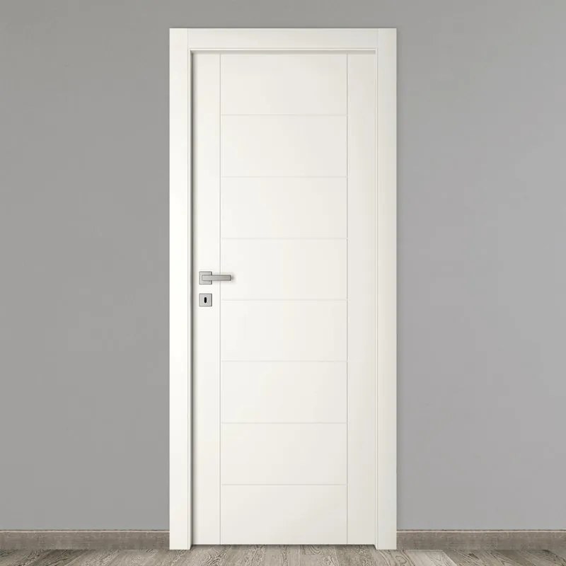 Porta battente Chamberi bianco L 70 x H 210 cm reversibile