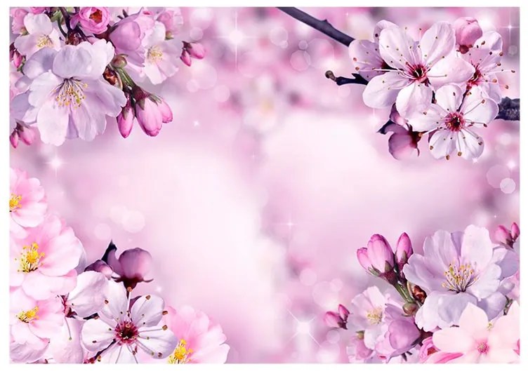 Fotomurale  Say Hello to Spring  Colore Marrone, Dimensioni e Misure 200x140