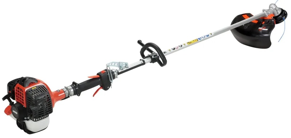 Decespugliatore a scoppio 2 tempi 28.1 cm³ in acciaio ECHO ECMSRM301TESL impugnatura a d con testa in nylon 2 fili