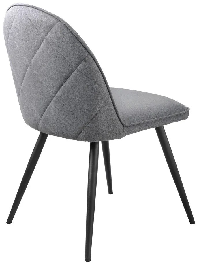 Sedia da pranzo grigia Minto grey - Unique Furniture