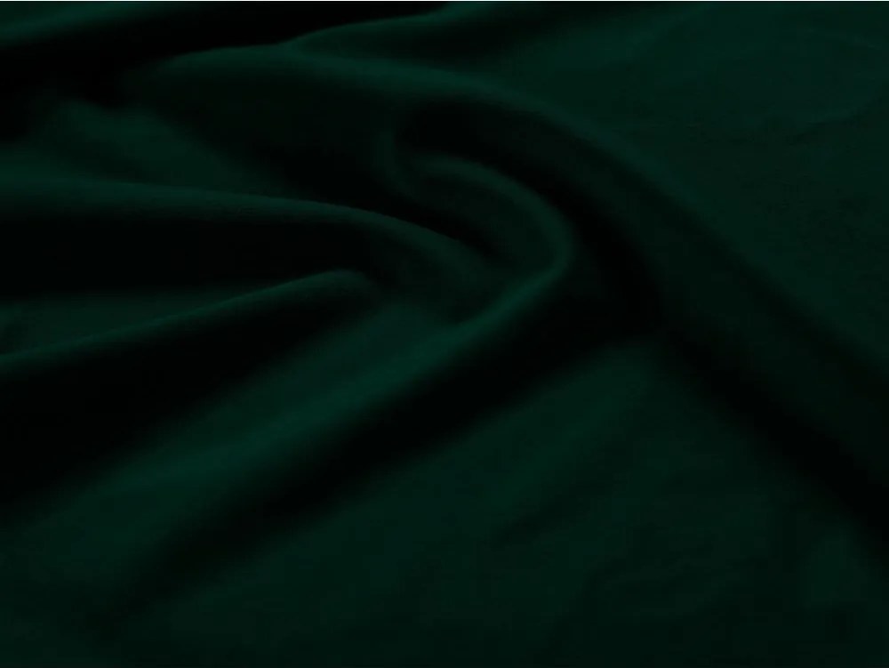 Divano angolare componibile verde con rivestimento in velluto Lupine – Micadoni