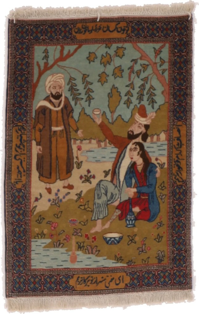 Tabriz Tappeto persiano 60 x 80 (Iran) Annodato A Mano