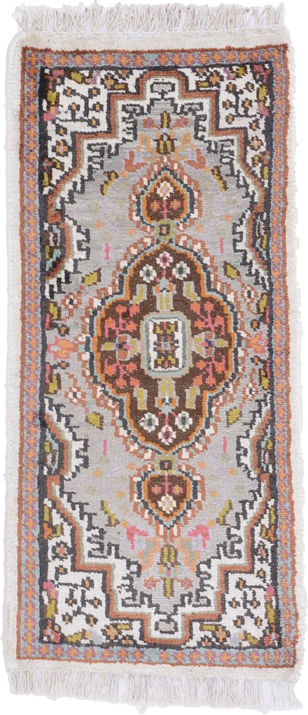 Agra Tappeto 30x60 (Indian) Annodato A Mano