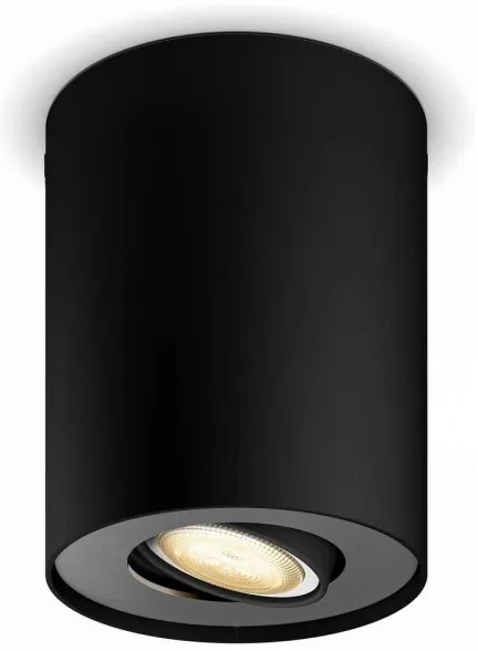 Philips - Faretto LED dimmerabile Hue PILLAR 1xGU10/4,2W/230V nero