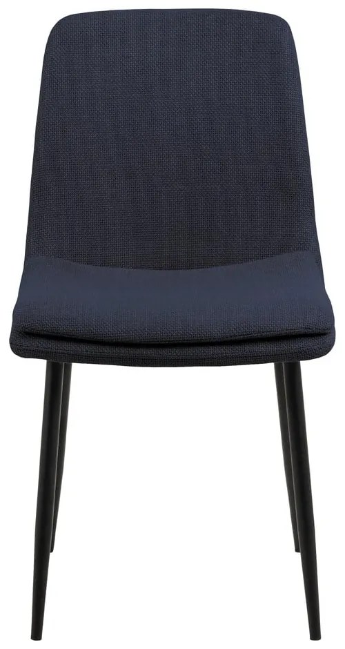 Sedia da pranzo blu scuro Becca – Actona
