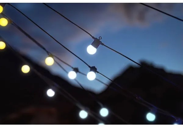 Twinkly TWF020GOP-BEU - Catena decorativa da esterno LED 20xLED 14m IP44 Wi-Fi