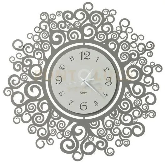 Orologio rotondo dal design originale fonte della vita fango e avor...