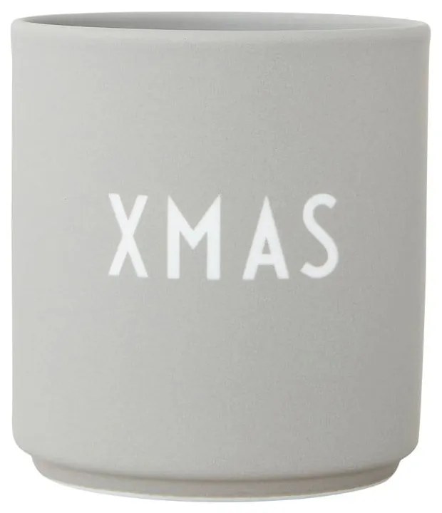 Tazza in finta porcellana grigia, 0,25 l Favourite - Design Letters