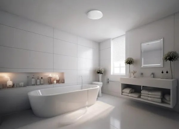 Kanlux 39741 - Plafoniera da soffitto per bagno a LED ENELO LED/17W/230V Ø 32 cm IP44