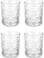 Set 4 bicchieri acqua Estrella in vetro