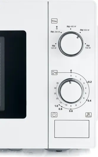 Severin MW 7770 - Forno a microonde 700W/230V 20 l bianco