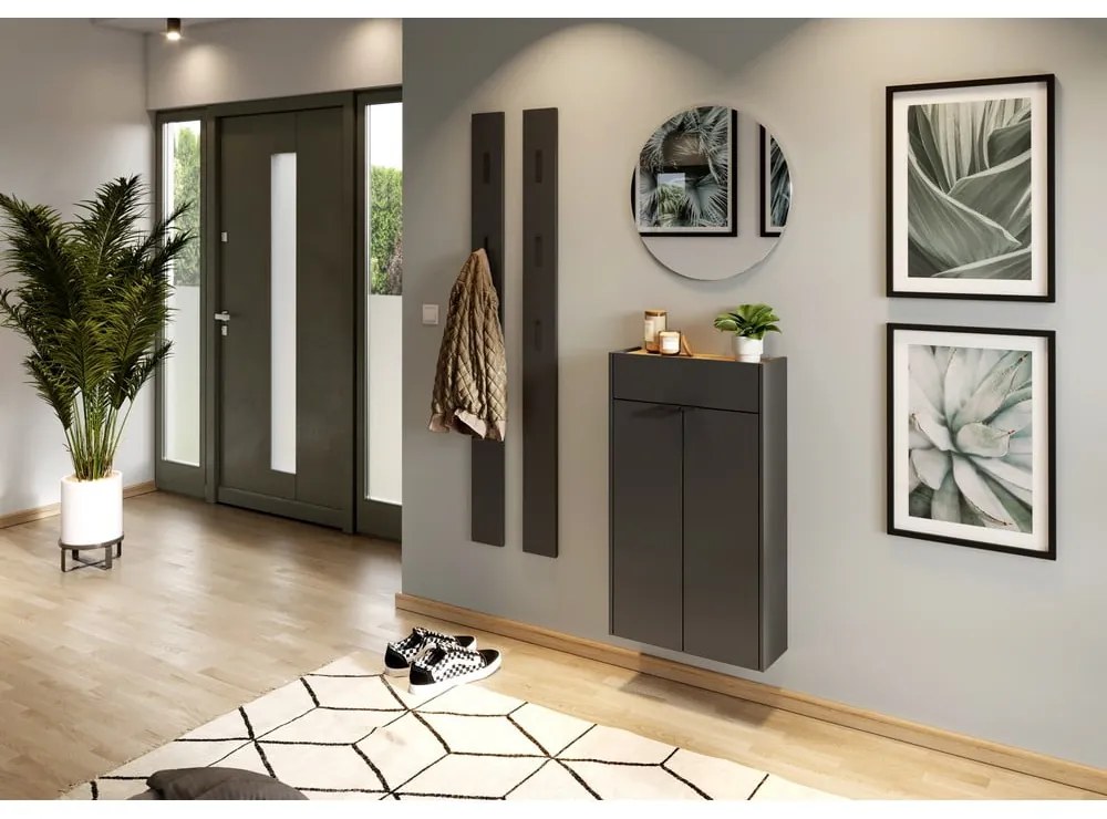 Armadietto color antracite 56x97x22 cm Ameca – Germania