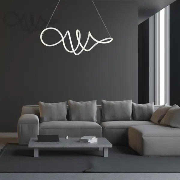 Lampadario LED a sospensione con filo LOCA LED/50W/230V