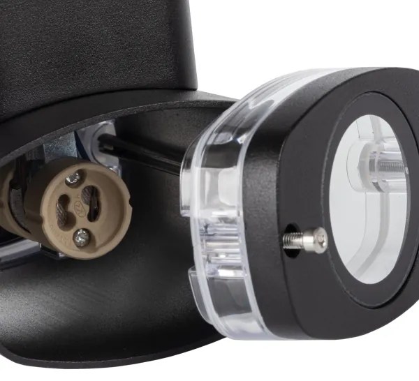 Kanlux 38885 - Applique da esterno ZEVI 1xGU10/10W/230V IP54 antracite