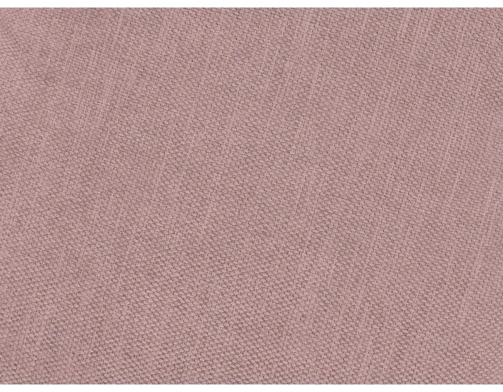 Divano angolare rosa allungabile e con contenitore (penisola a sinistra/a L) con rivestimento in ciniglia Fuji – Bobochic Paris