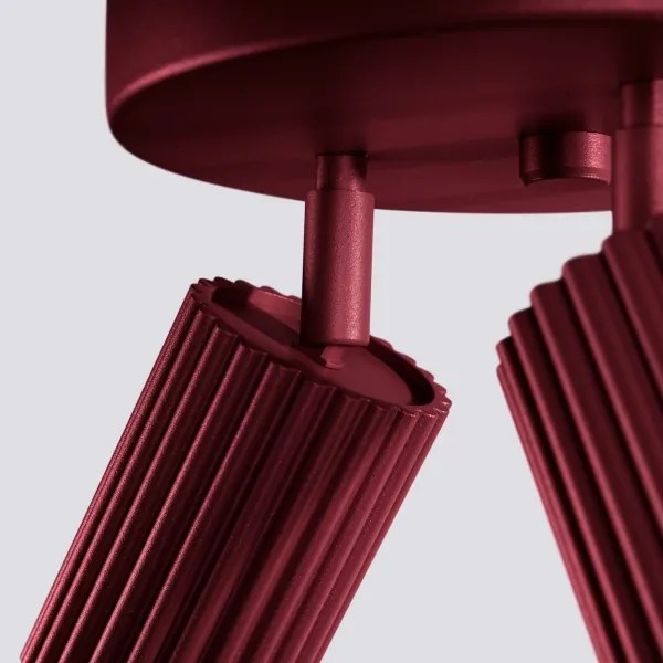 Brilagi - Faretto CRESTO 3xGU10/10W/230V bordeaux