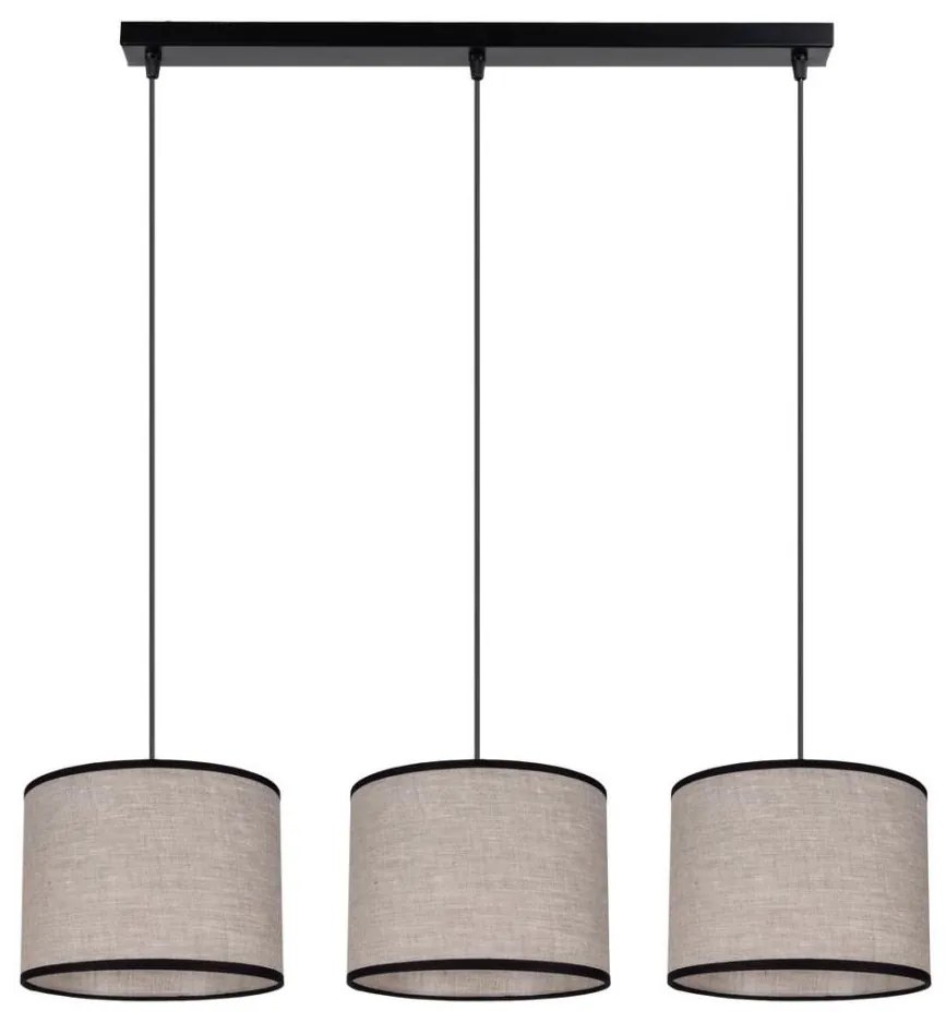 Lampadario a sospensione con filo NEXO 3xE27/60W/230V