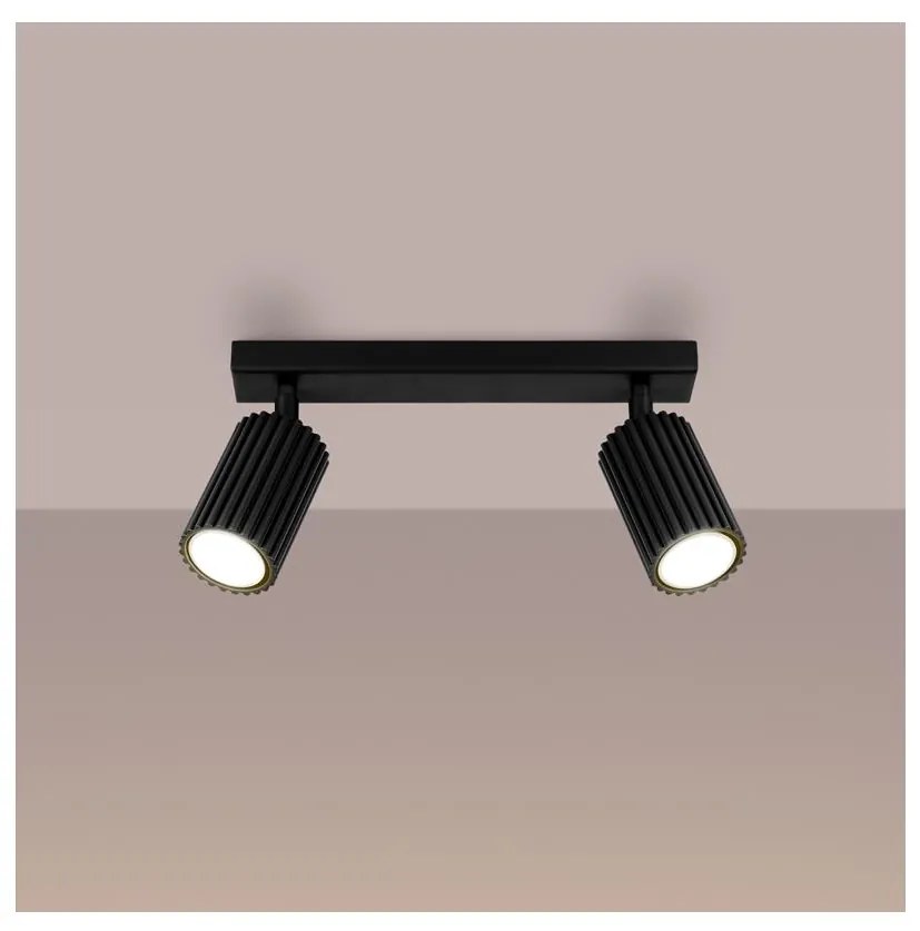 Brilagi - Faretto CRESTO 2xGU10/10W/230V nero